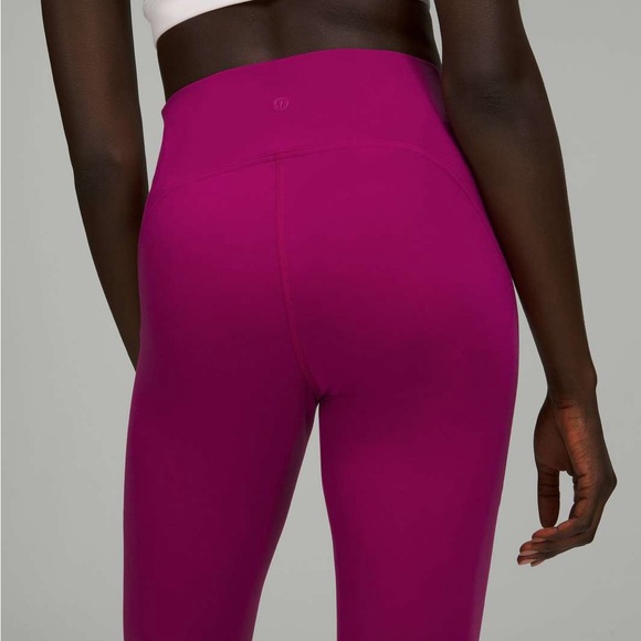 Lululemon InStill High-Rise Tight 25" size 8 magenta leggings - Picture 3 of 12